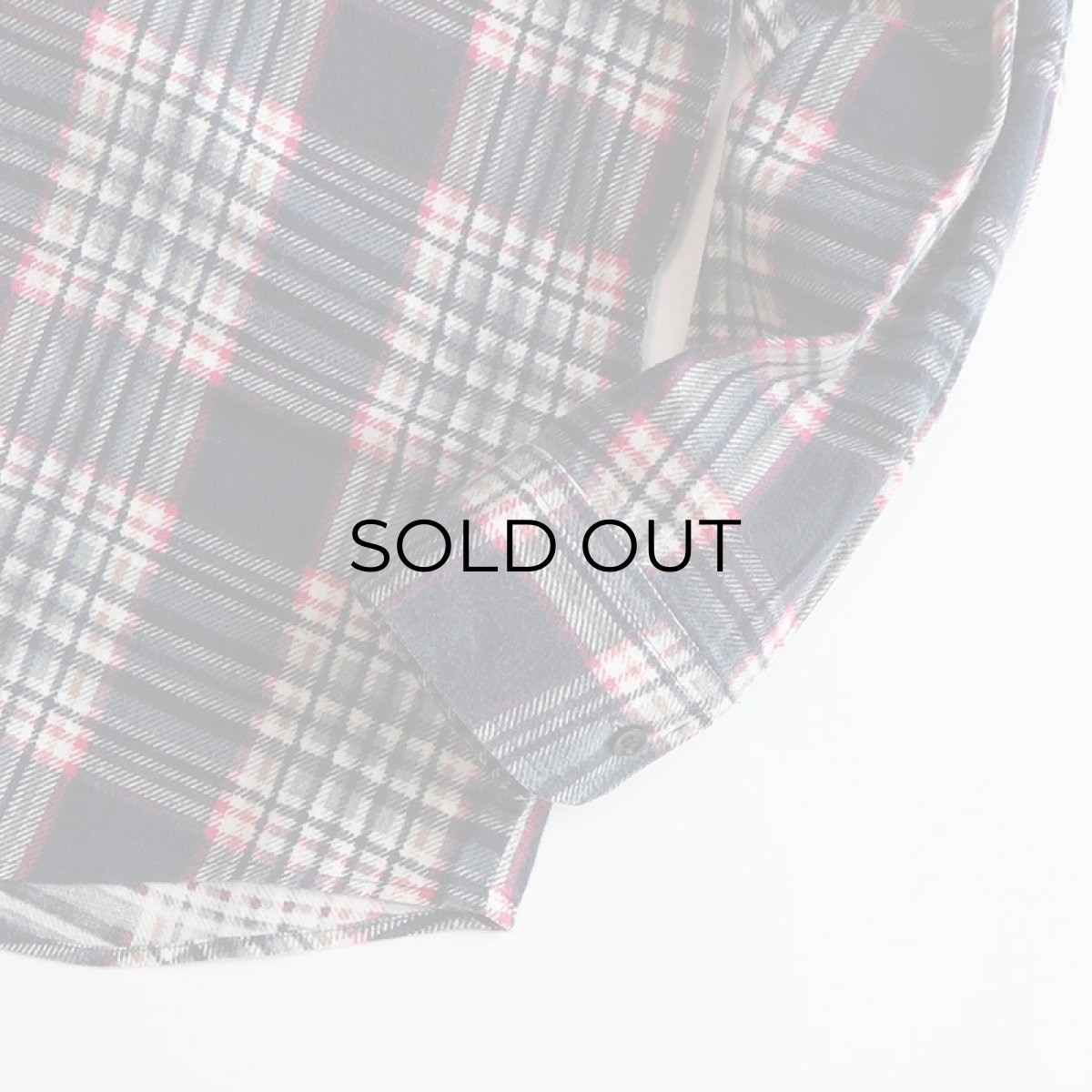 画像8: 〜90's HABAND PRINT CHECK FLANNEL SHIRT (8)