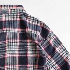 画像5: 〜90's HABAND PRINT CHECK FLANNEL SHIRT (5)