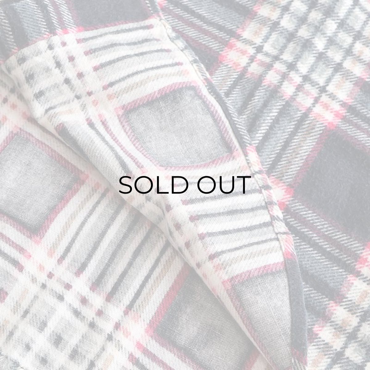 画像9: 〜90's HABAND PRINT CHECK FLANNEL SHIRT (9)