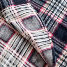 画像9: 〜90's HABAND PRINT CHECK FLANNEL SHIRT (9)