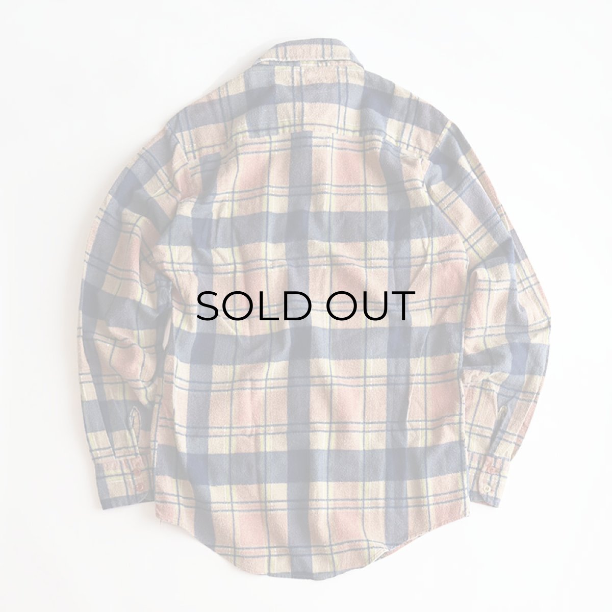 画像2: 〜80's Williams Bay PRINT CHECK FLANNEL SHIRT (2)