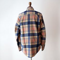 画像14: 〜80's Williams Bay PRINT CHECK FLANNEL SHIRT (14)