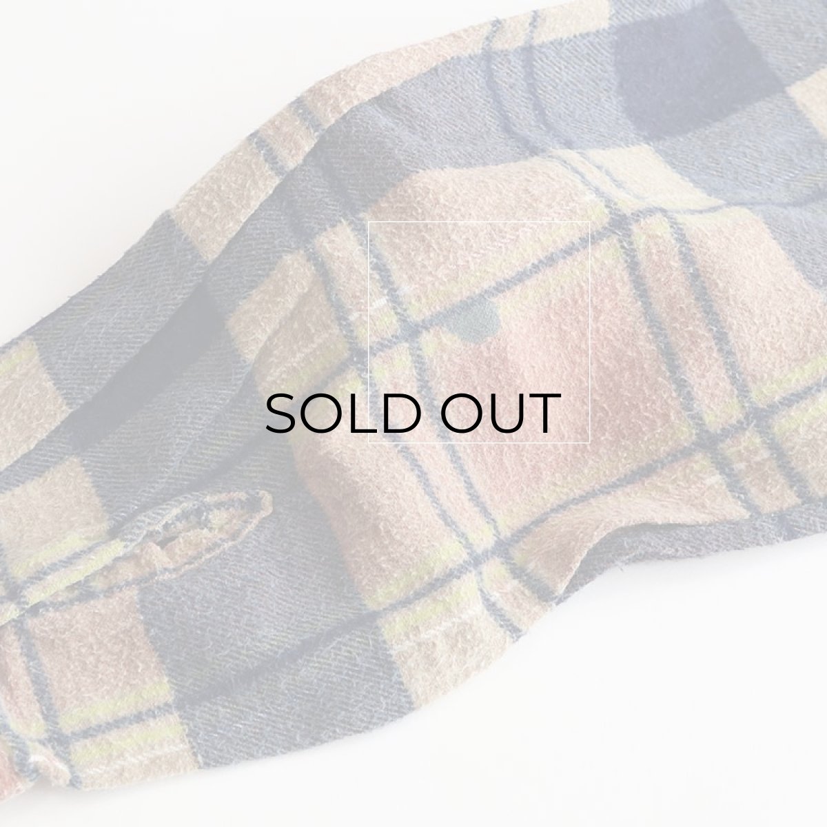 画像9: 〜80's Williams Bay PRINT CHECK FLANNEL SHIRT (9)