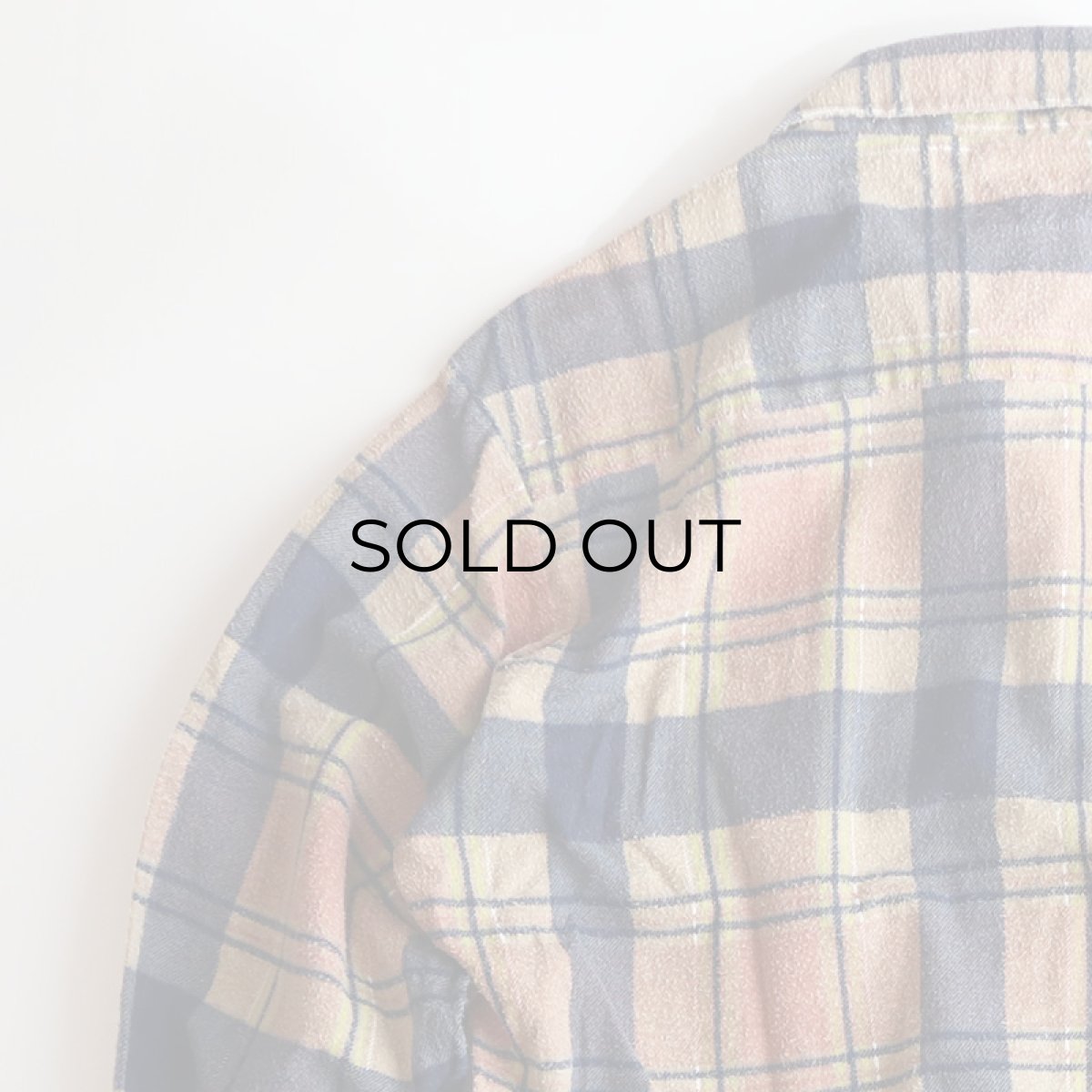 画像5: 〜80's Williams Bay PRINT CHECK FLANNEL SHIRT (5)