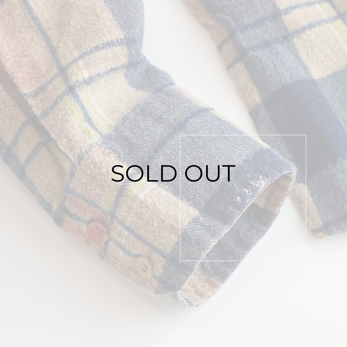 画像10: 〜80's Williams Bay PRINT CHECK FLANNEL SHIRT (10)