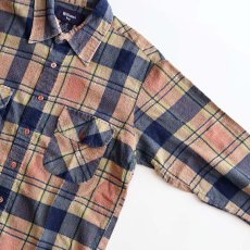 画像3: 〜80's Williams Bay PRINT CHECK FLANNEL SHIRT (3)