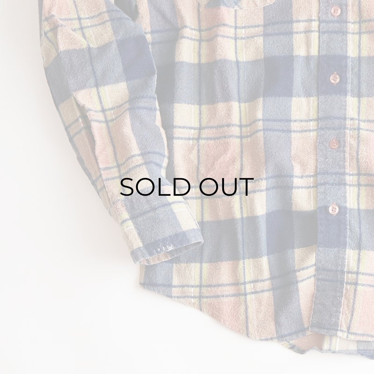 画像4: 〜80's Williams Bay PRINT CHECK FLANNEL SHIRT (4)