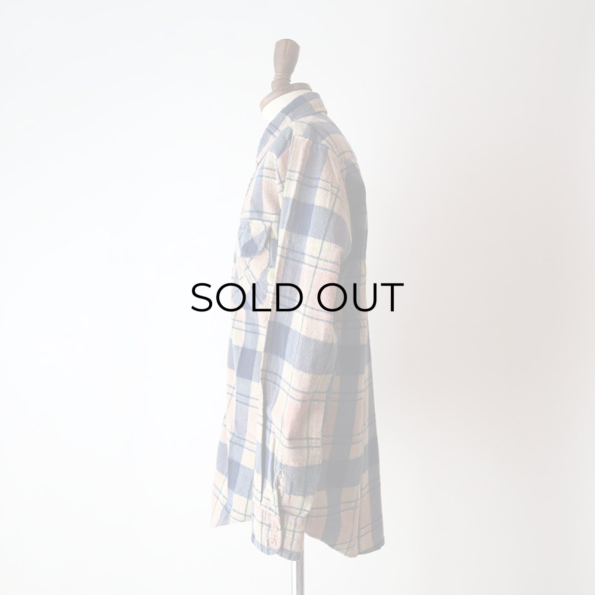 画像13: 〜80's Williams Bay PRINT CHECK FLANNEL SHIRT (13)