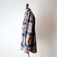 画像13: 〜80's Williams Bay PRINT CHECK FLANNEL SHIRT (13)