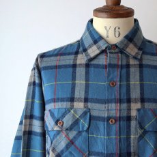 画像8: 80's ST. JOHN'S BAY ACRYLIC CHECK SHIRT (8)