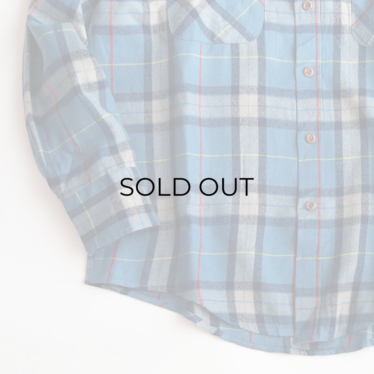 画像5: 80's ST. JOHN'S BAY ACRYLIC CHECK SHIRT (5)