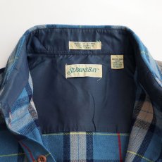 画像6: 80's ST. JOHN'S BAY ACRYLIC CHECK SHIRT (6)