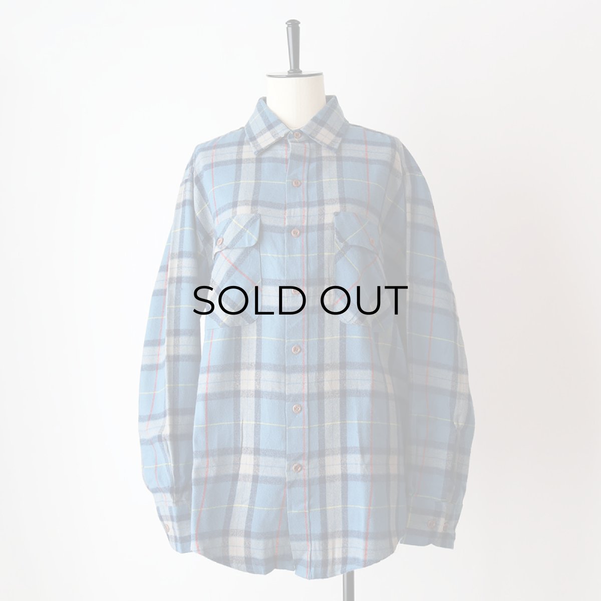 画像12: 80's ST. JOHN'S BAY ACRYLIC CHECK SHIRT (12)