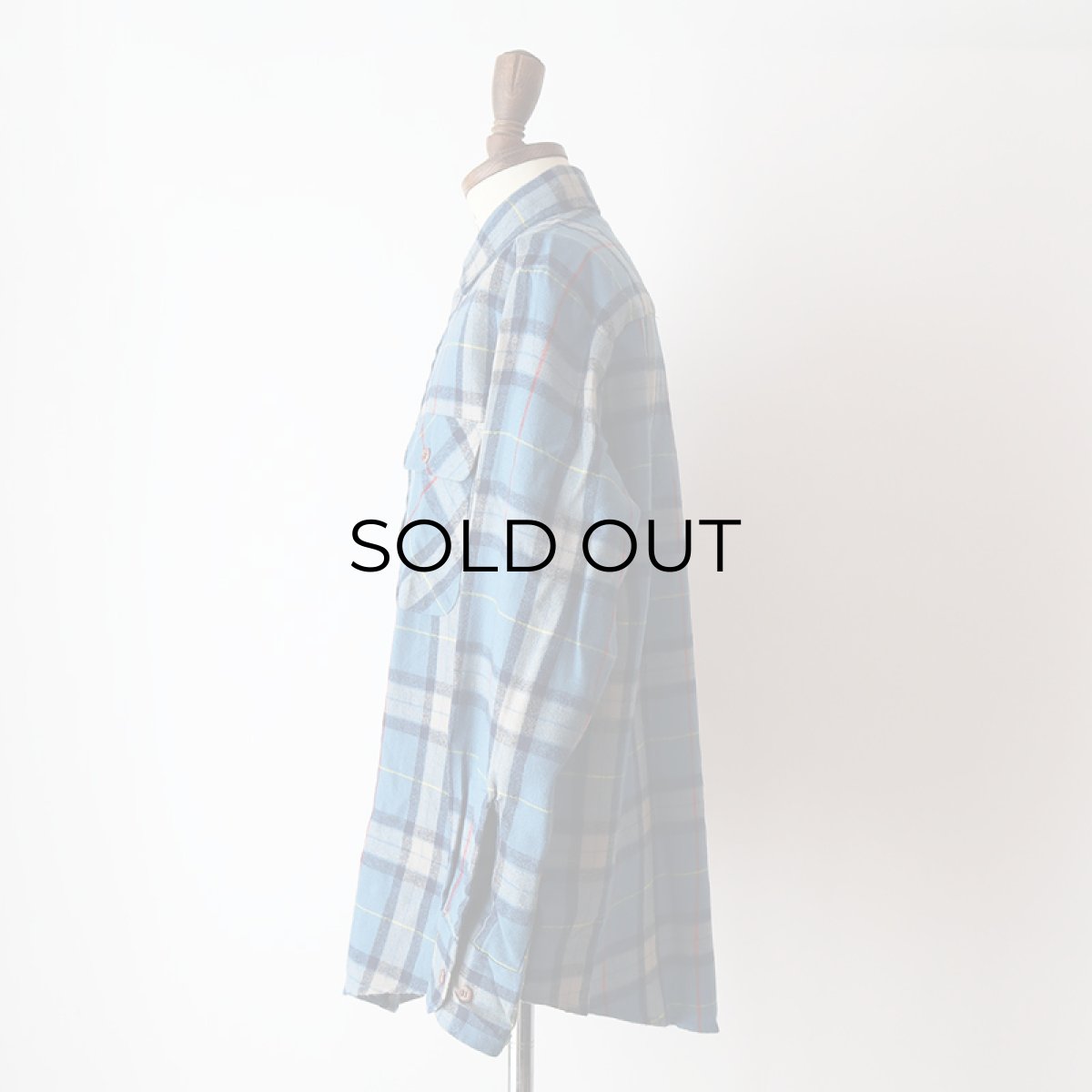 画像10: 80's ST. JOHN'S BAY ACRYLIC CHECK SHIRT (10)