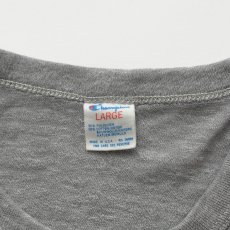 画像5: 80's Champion COTTON POLYESTER PRINT S/S TEE "NY" "MADE IN USA" (5)