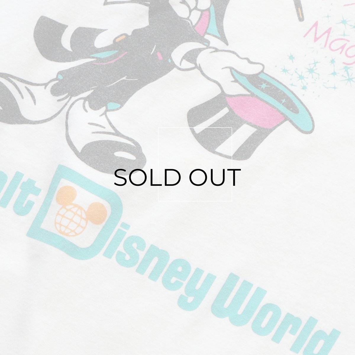 画像7: 〜90's Disney COTTON PRINT S/S TEE "Walt Disney World" (7)