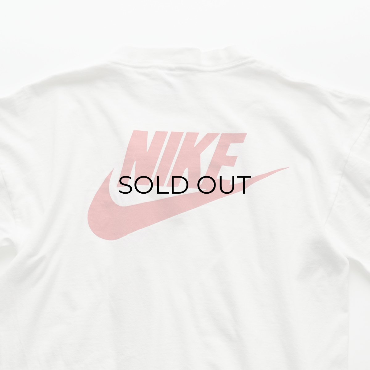 画像4: 90's NIKE COTTON BACK PRINT S/S TEE "NIKE" "MADE IN USA" (4)