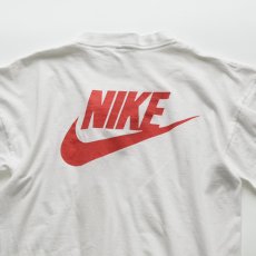 画像4: 90's NIKE COTTON BACK PRINT S/S TEE "NIKE" "MADE IN USA" (4)