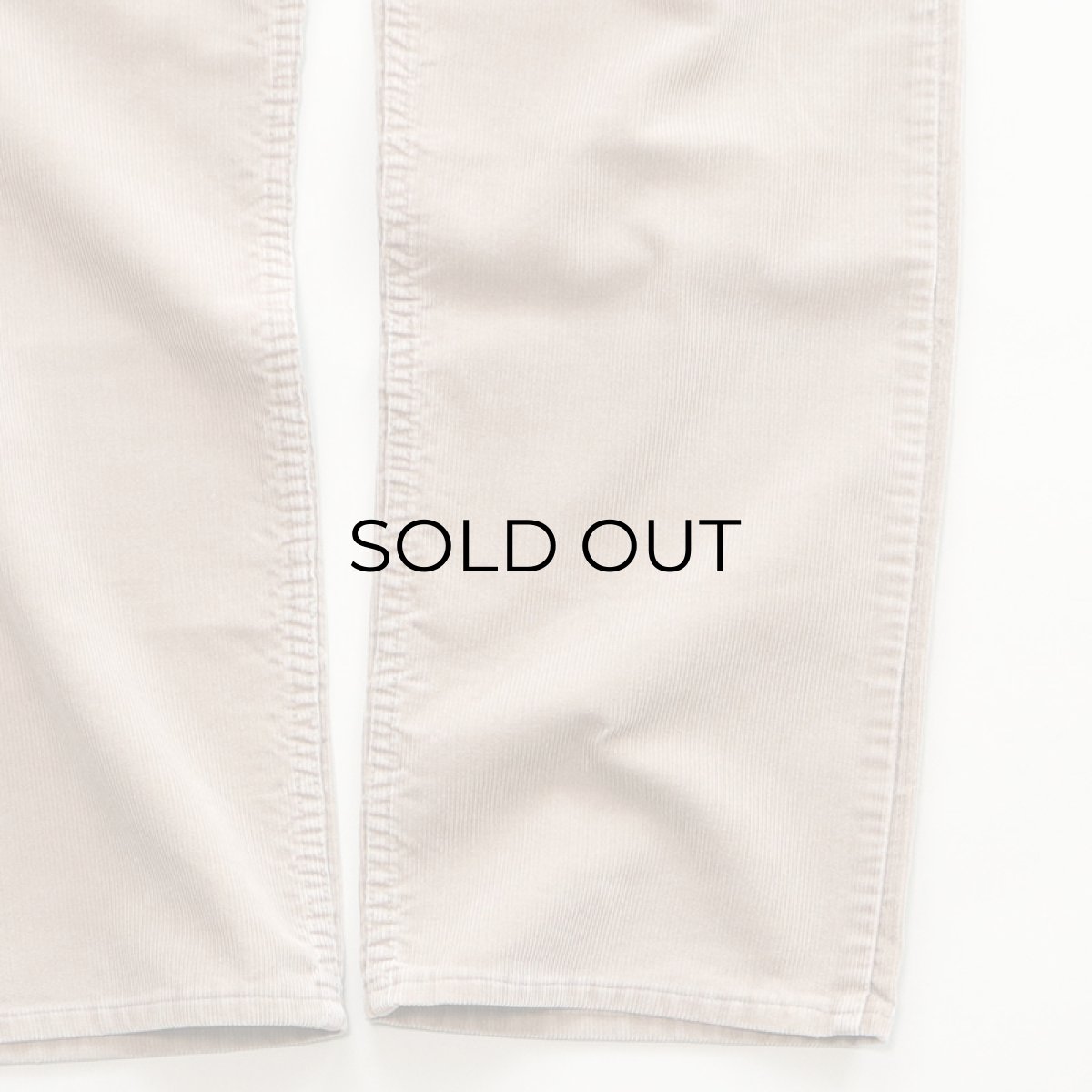 画像6: OLD LEVI'S 519 CORDUROY PANTS 【BEIGE  W37 程度】 (6)