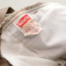 画像9: OLD LEVI'S 519 CORDUROY PANTS 【BEIGE  W37 程度】 (9)