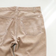 画像7: OLD LEVI'S 519 CORDUROY PANTS 【BEIGE  W37 程度】 (7)