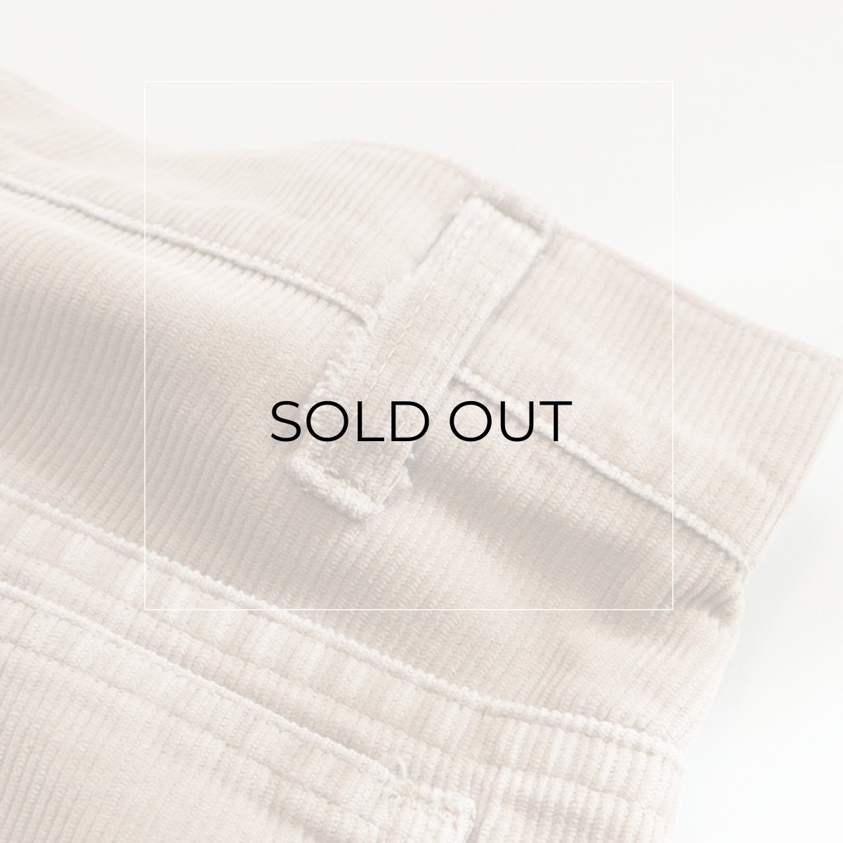 画像10: OLD LEVI'S 519 CORDUROY PANTS 【BEIGE  W37 程度】 (10)