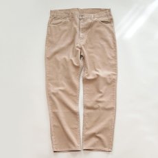 画像2: OLD LEVI'S 519 CORDUROY PANTS 【BEIGE  W37 程度】 (2)