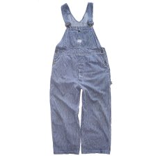 画像1: 50's-60's HERCULES COTTON HICKORY STRIPE OVERALL (1)