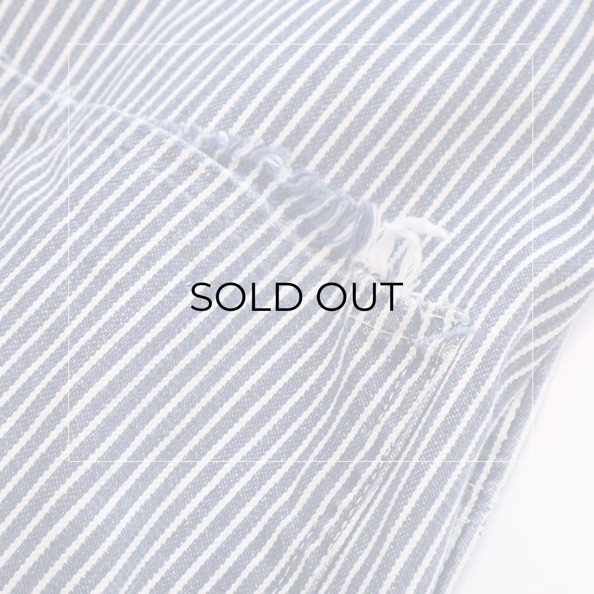 画像15: 50's-60's HERCULES COTTON HICKORY STRIPE OVERALL (15)