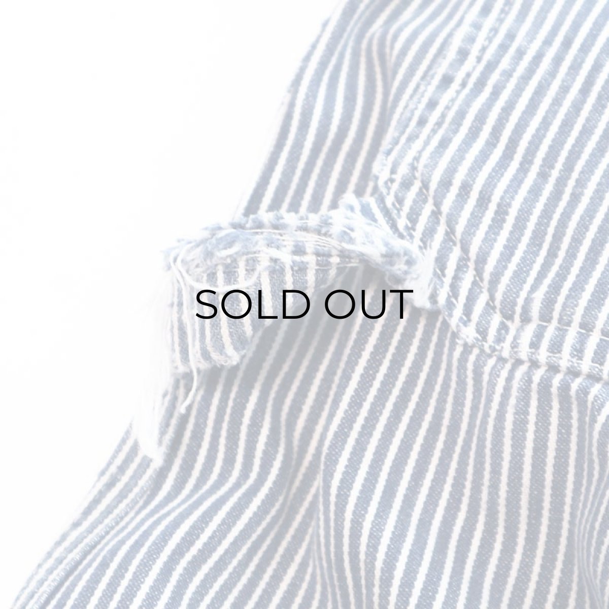 画像12: 50's-60's HERCULES COTTON HICKORY STRIPE OVERALL (12)