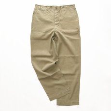 画像1: 〜50's US ARMY M-45 KHAKI COTTON TROUSERS【W36 程度】 (1)