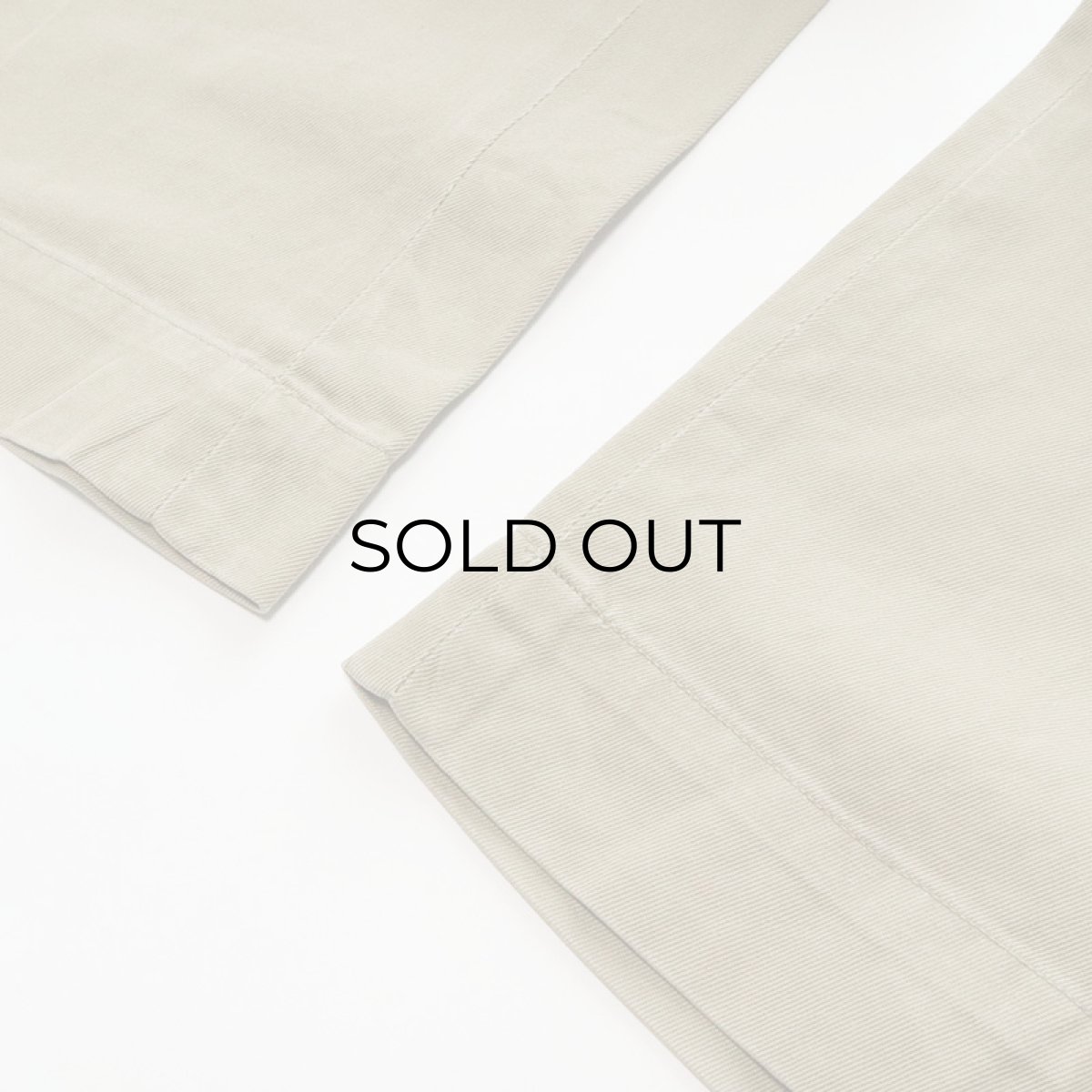 画像8: 〜50's US ARMY M-45 KHAKI COTTON TROUSERS【W36 程度】 (8)