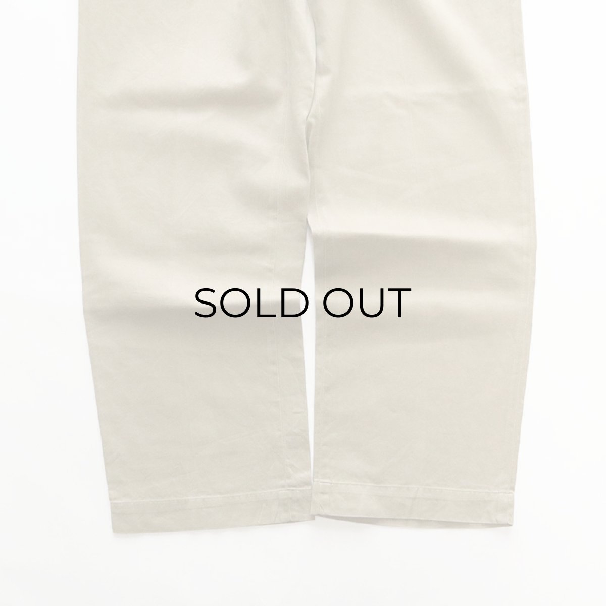 画像4: 〜50's US ARMY M-45 KHAKI COTTON TROUSERS【W36 程度】 (4)