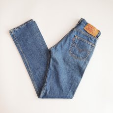 画像1: LEVI'S 501 DENIM PANTS "made in USA" 【W29 x L35 程度】 (1)