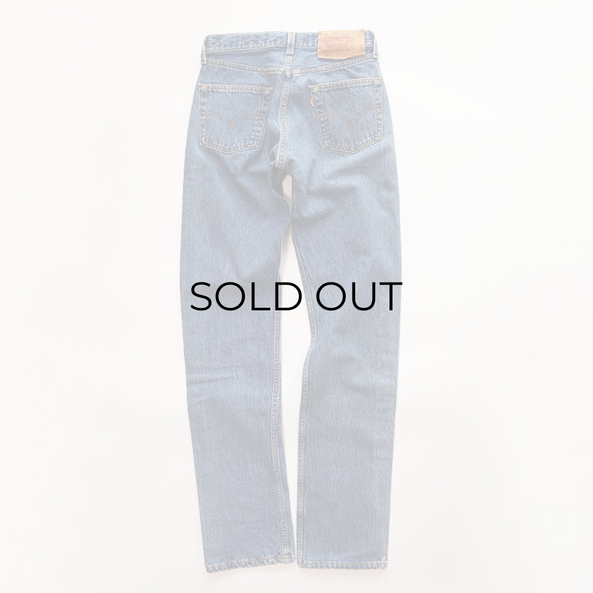 画像3: LEVI'S 501 DENIM PANTS "made in USA" 【W29 x L35 程度】 (3)