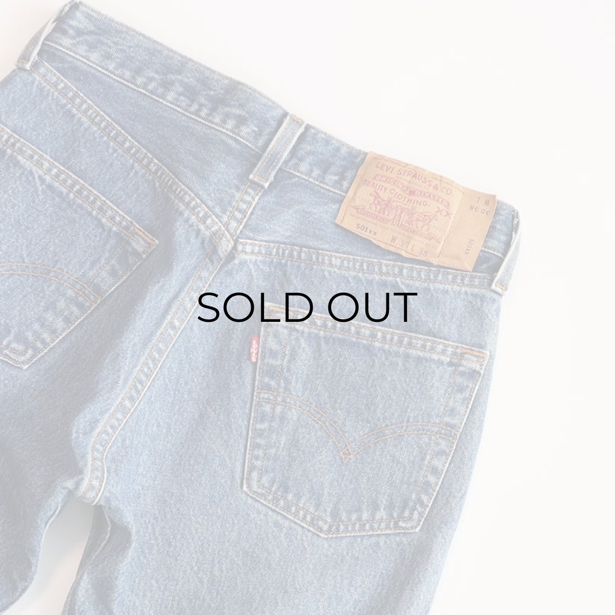 画像7: LEVI'S 501 DENIM PANTS "made in USA" 【W29 x L35 程度】 (7)