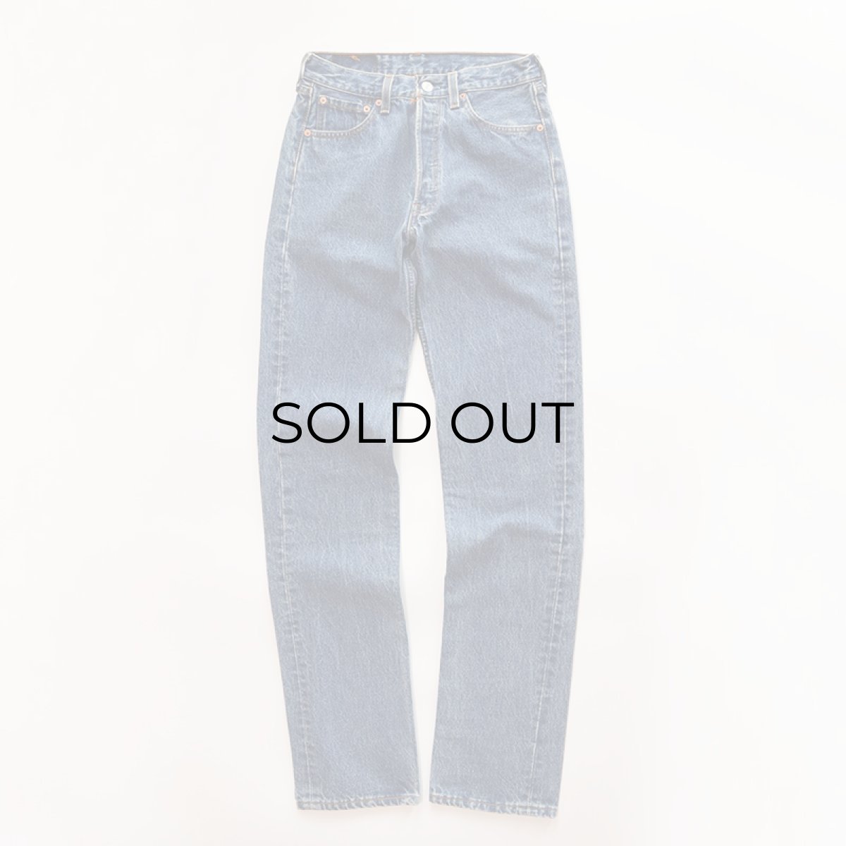 画像2: LEVI'S 501 DENIM PANTS "made in USA" 【W29 x L35 程度】 (2)
