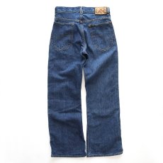 画像4: 〜80's Lee RIDER COTTON DENIM BOOTS CUT FLARE PANTS (4)