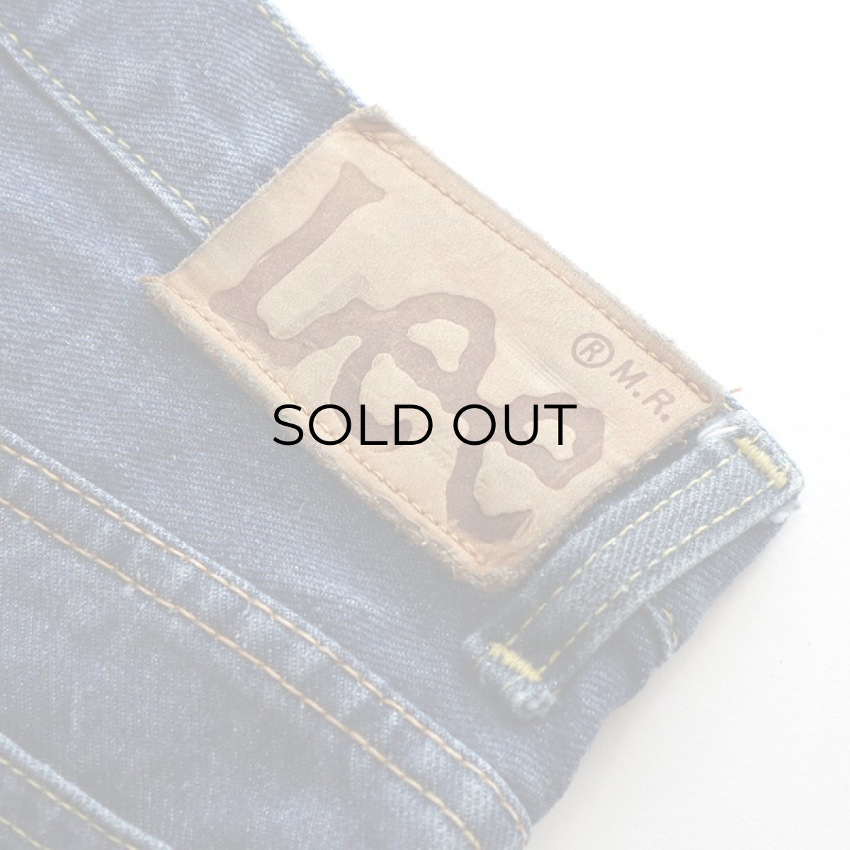 画像13: 〜80's Lee RIDER COTTON DENIM BOOTS CUT FLARE PANTS (13)