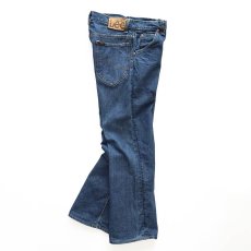 画像3: 〜80's Lee RIDER COTTON DENIM BOOTS CUT FLARE PANTS (3)