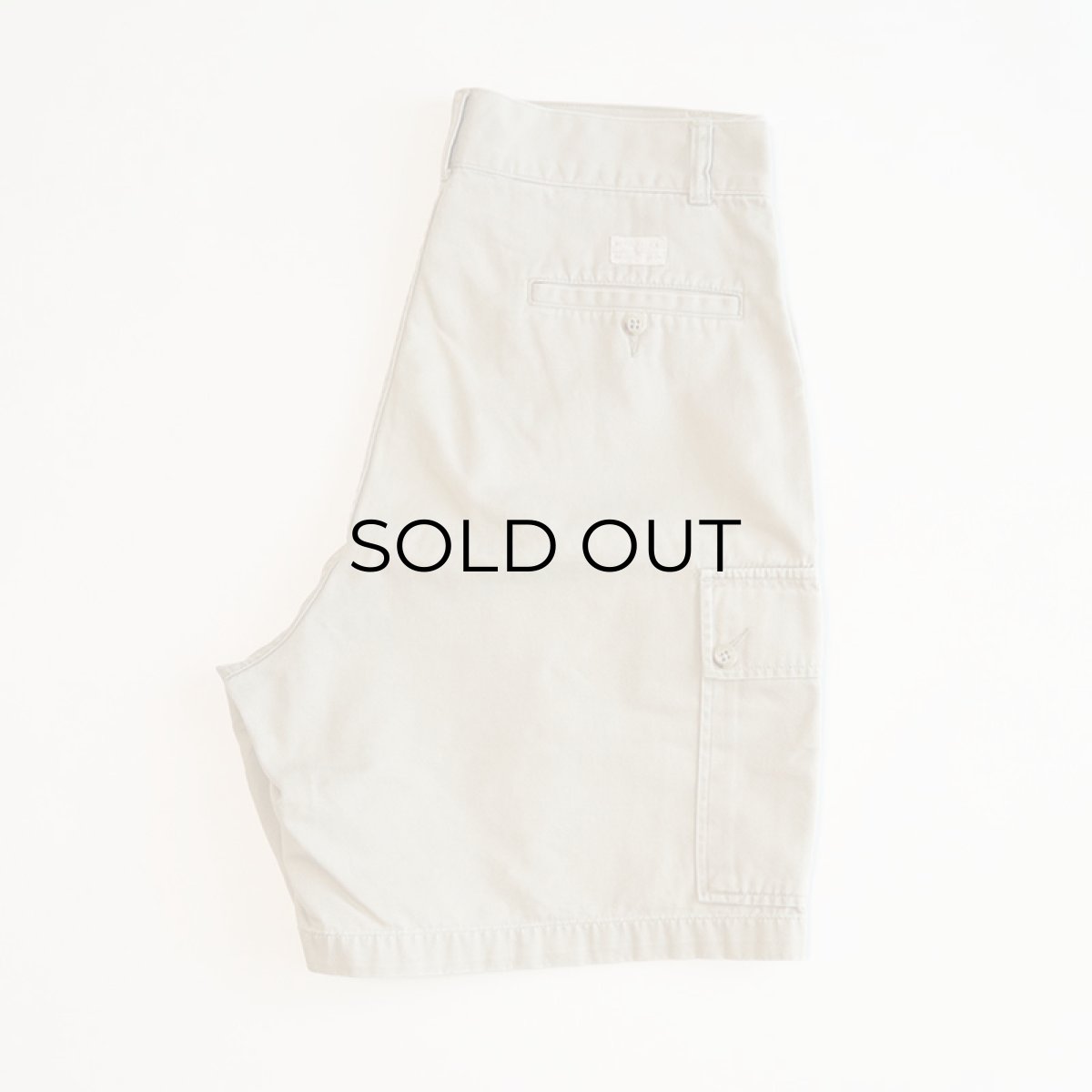 画像1: Polo by Ralph Lauren COTTON TWILL CARGO SHORTS【W33 程度】 (1)