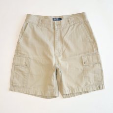 画像2: Polo by Ralph Lauren COTTON TWILL CARGO SHORTS【W33 程度】 (2)