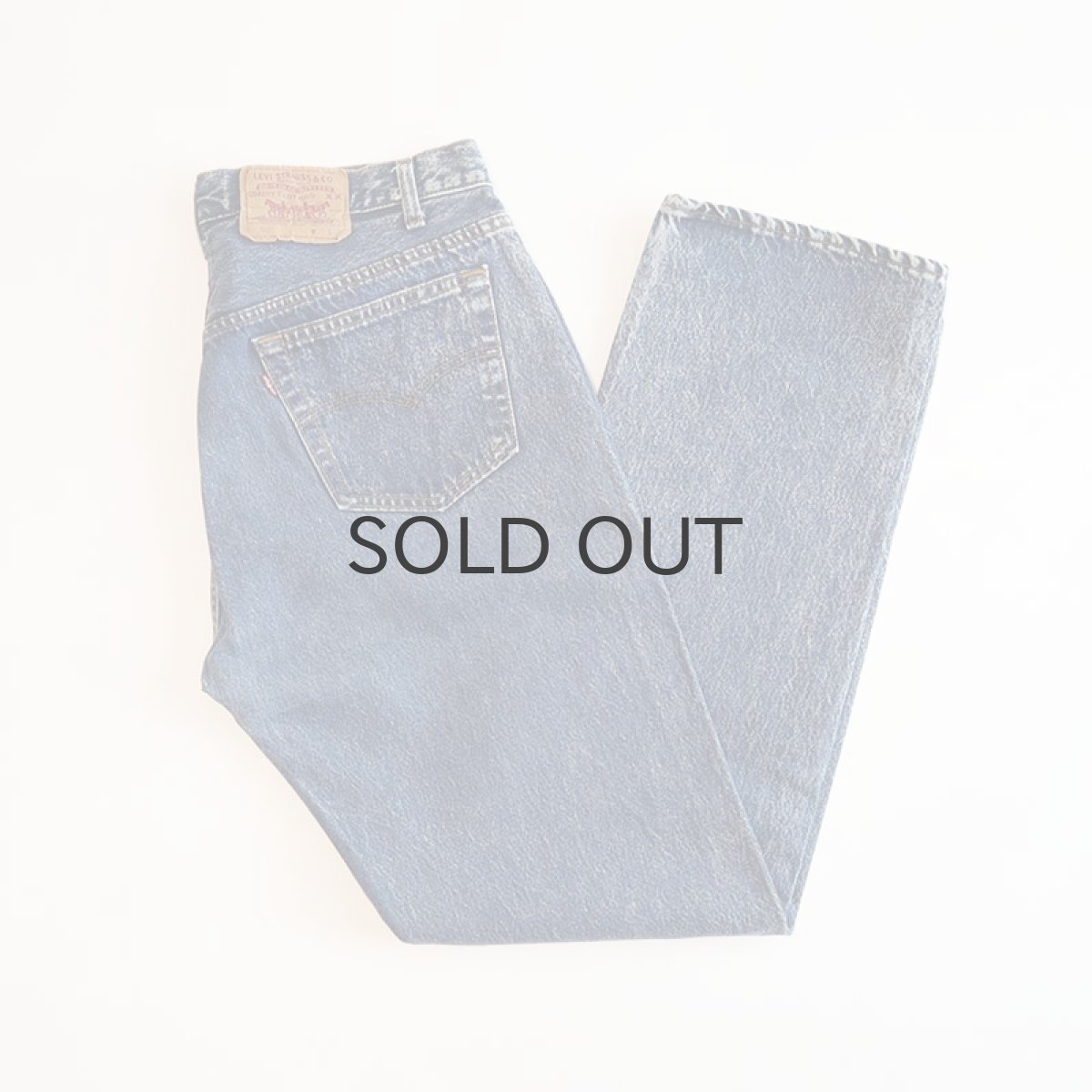 画像1: LEVI'S 501 DENIM PANTS "made in USA" 【W35 程度】 (1)