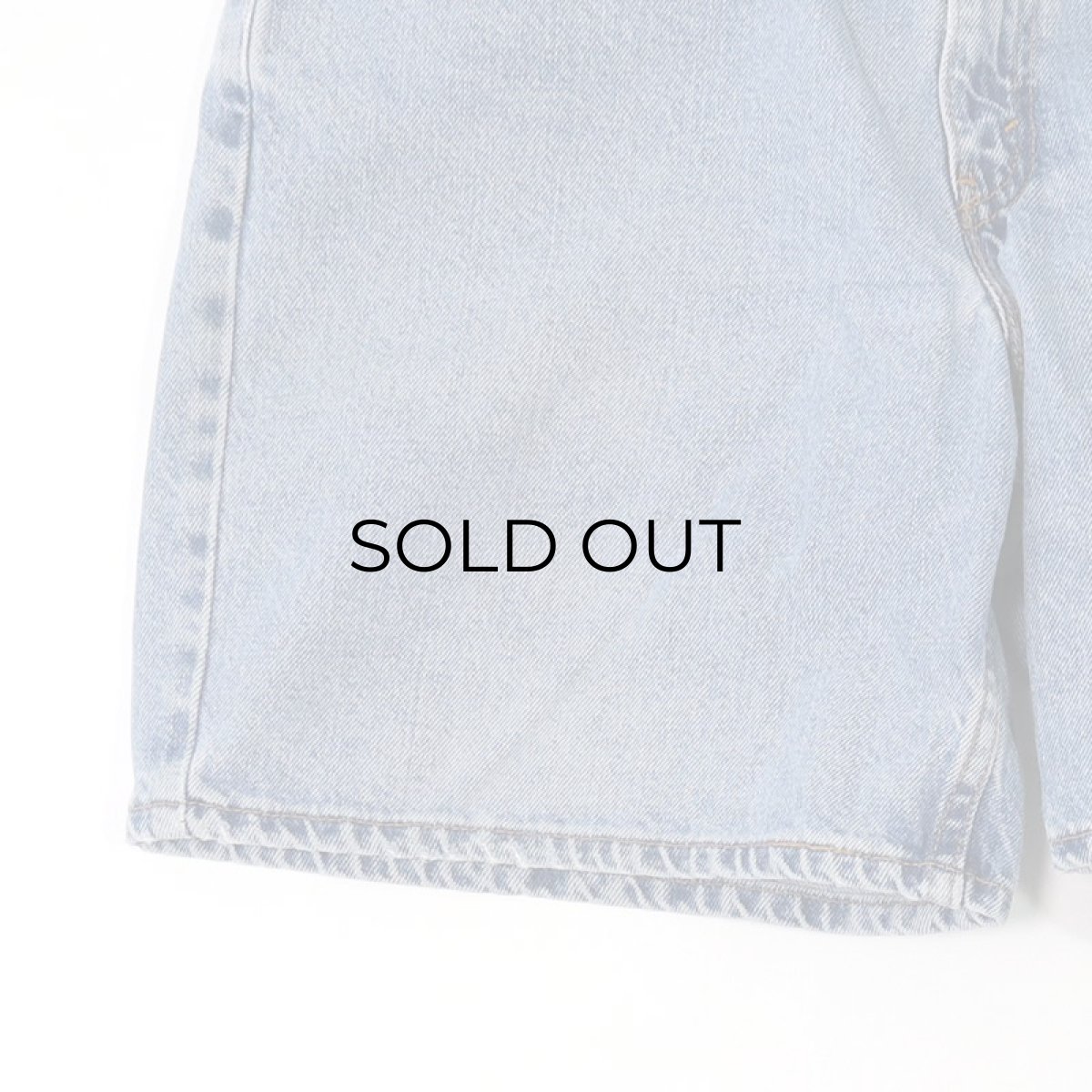 画像5: LEVI'S 550 DENIM SHORTS "made in USA" 【W34 程度】 (5)