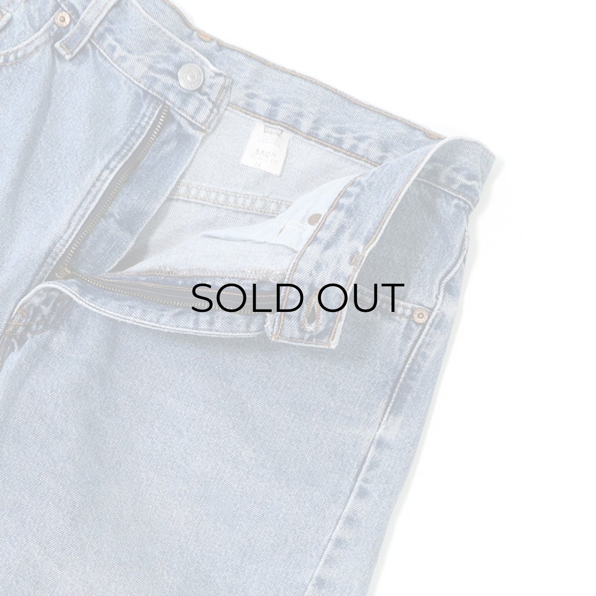 画像4: LEVI'S 550 DENIM SHORTS "made in USA" 【W34 程度】 (4)
