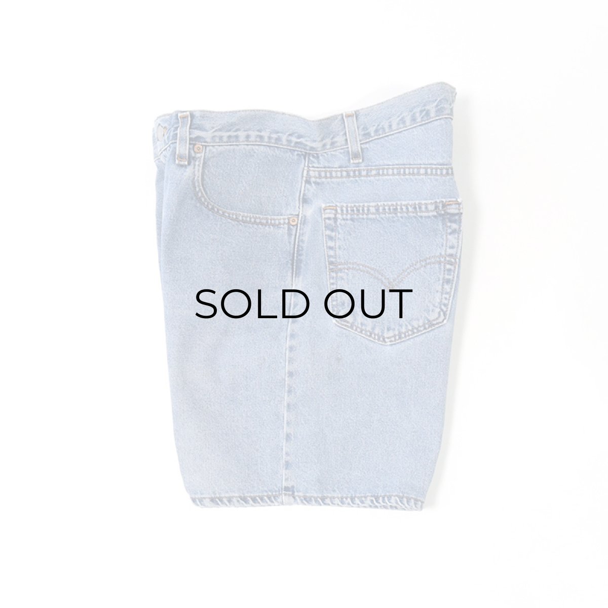 画像2: LEVI'S 550 DENIM SHORTS "made in USA" 【W34 程度】 (2)