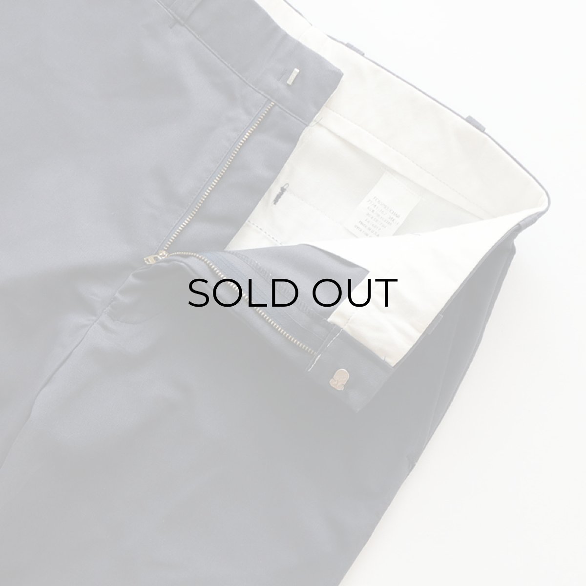 画像4: UNKNOWN BRAND TWILL WORK PANTS "MADE IN USA" 【W34 程度】 (4)