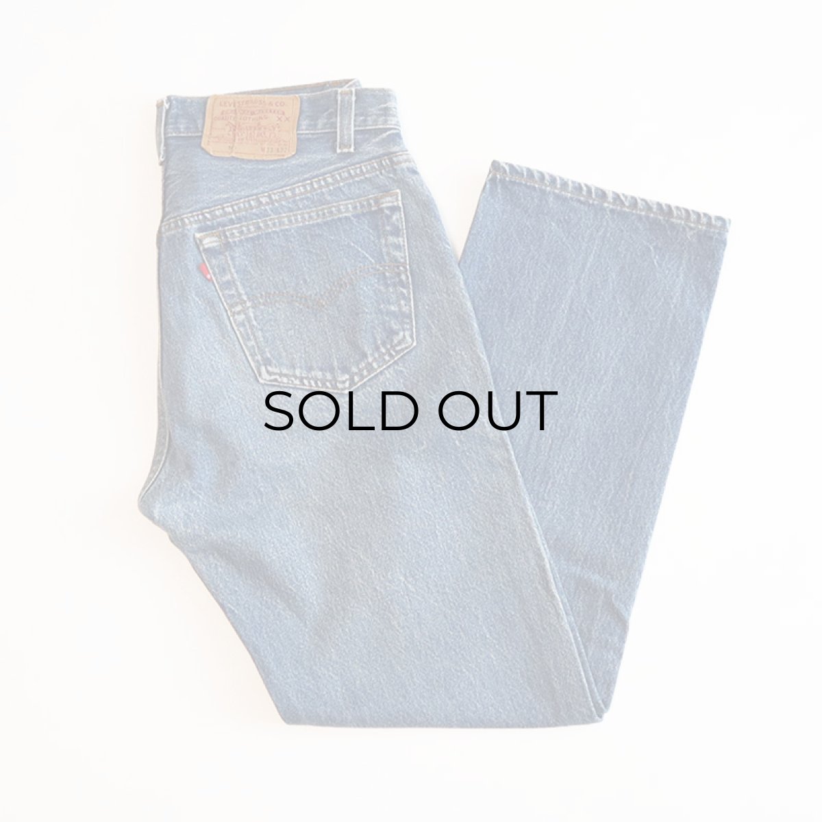 画像1: LEVI'S 501 DENIM PANTS "made in USA" 【W32 程度】 (1)