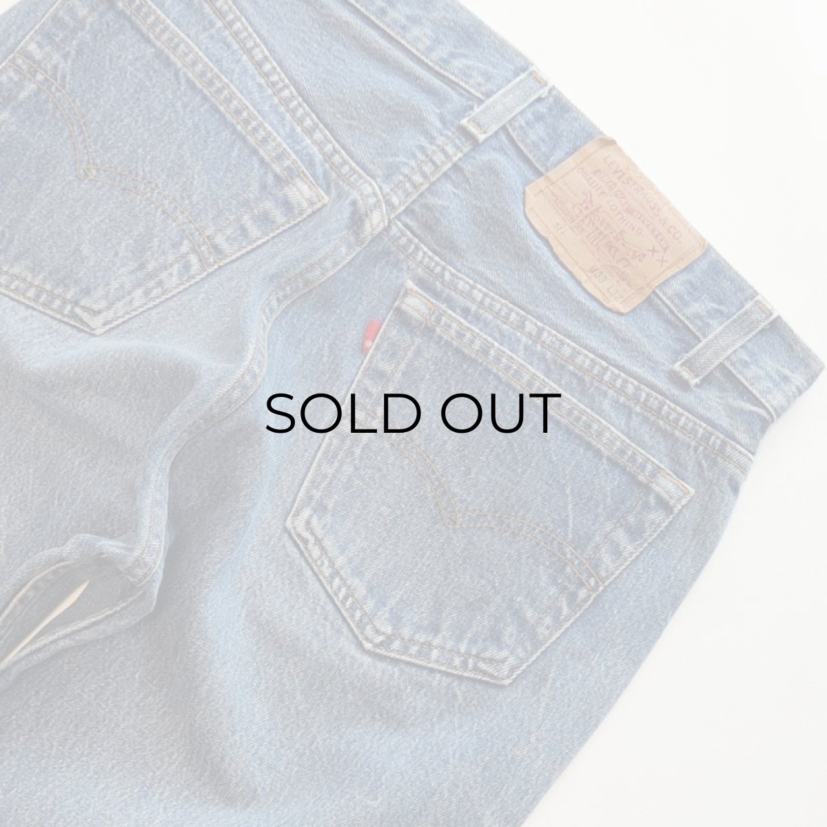 画像6: LEVI'S 501 DENIM PANTS "made in USA" 【W32 程度】 (6)