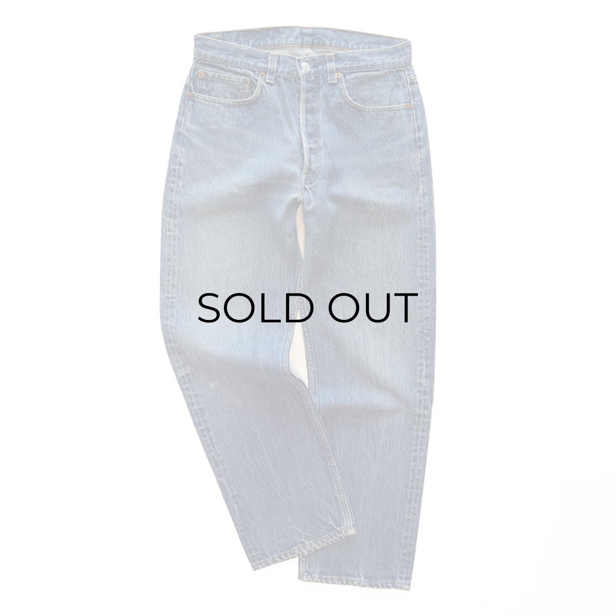 画像2: LEVI'S 501 DENIM PANTS "made in USA" 【W32 程度】 (2)